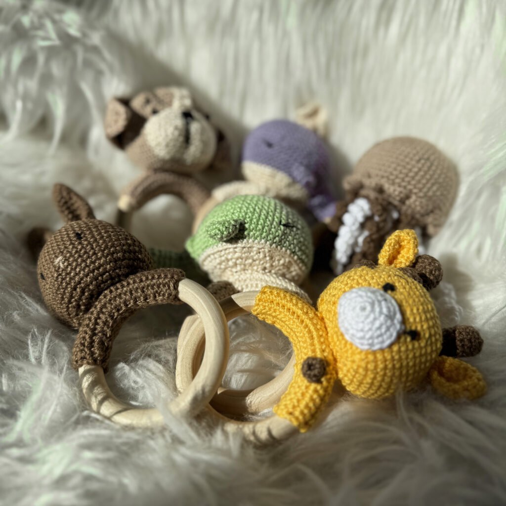 Accessoires pour bébé fait en crochet
