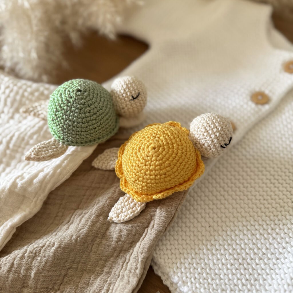 Doudou en crochet fait mains