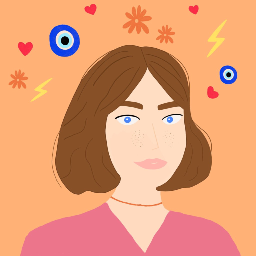 Illustration Portrait femme