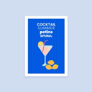 Illustration A6 représentant Cocktail